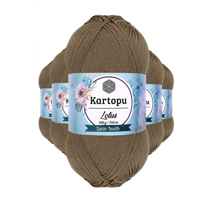 ieg™ 5 Adet Lotus Bikini Büstiyer Bluz Örgü İpi  K833 Vizon