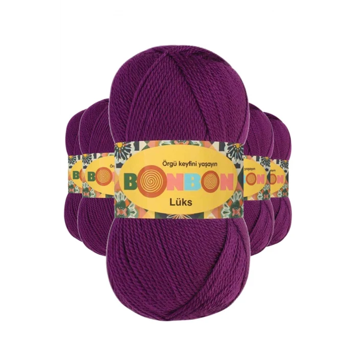 İEG 5 Adet Lüks Patik İpi Yünü Koyu İspirto 98287