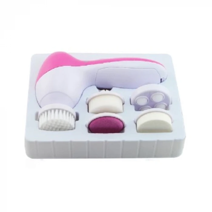 ieg™ 5 iN 1 Pilli Yüz Temizleme,Masaj ve Peeling Fırça seti