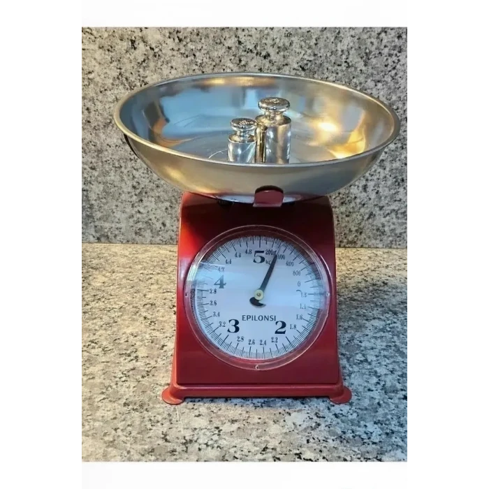 ieg™ 5 Kg Retro Nostalji Mutfak Tartısı Analog Terazi