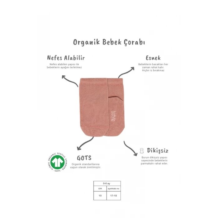 ieg™ 5li Penye Soket Kutulu Basic Çorap 10131 Pudra