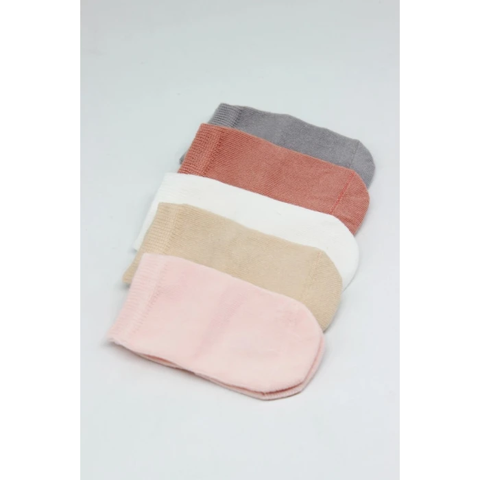 ieg™ 5li Penye Soket Kutulu Basic Çorap 10131 Pudra