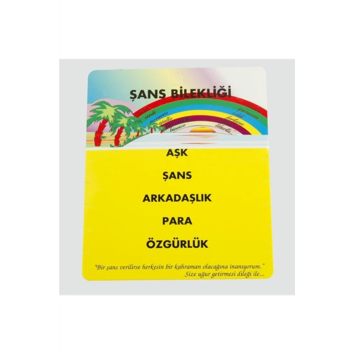 ieg™ 5li Şans Bileklik Kartı 200 Adet