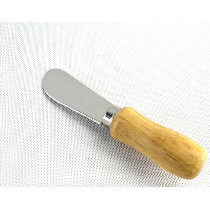 ieg™ 5 Parça Bıçaklı Tereyağı Bıçağı - Mini Spatula Ahşap Saplı Set