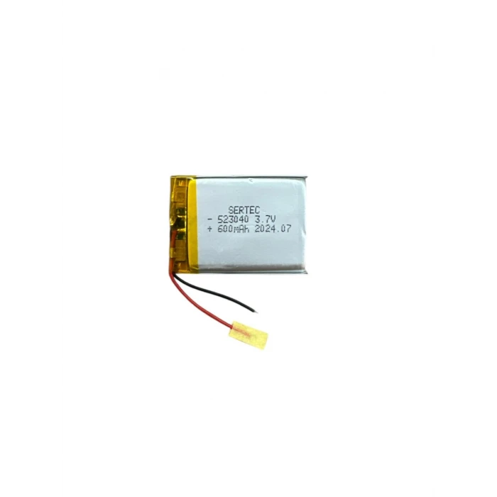 ieg™ 523040 3.7V 600 MAh Li-Polymer Pil Devreli/1.5A
