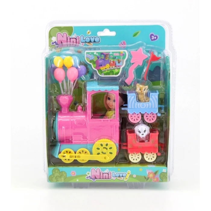 ieg™ 53822 TRENLİ BALONLU MİNİ BEBEK