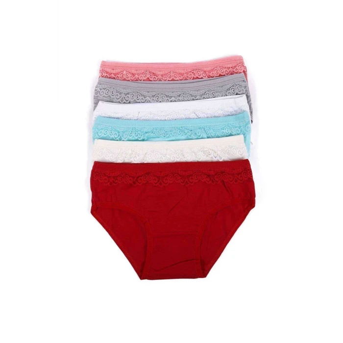 ieg™ 6 adet Kız Çocuk Dantelli Kız Bikini 408