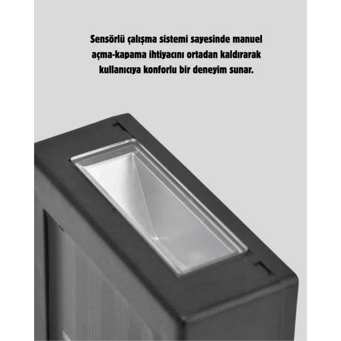 ieg™ 6 LED Güneş Enerjili Sensörlü Lamba – Akıllı Işık Sensörlü, Enerji Tasarruflu Bahçe Aydınlatma