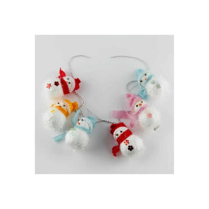 ieg™ 6lı Kardan Adam Yılbaşı Ağaç Süsü 12 cm