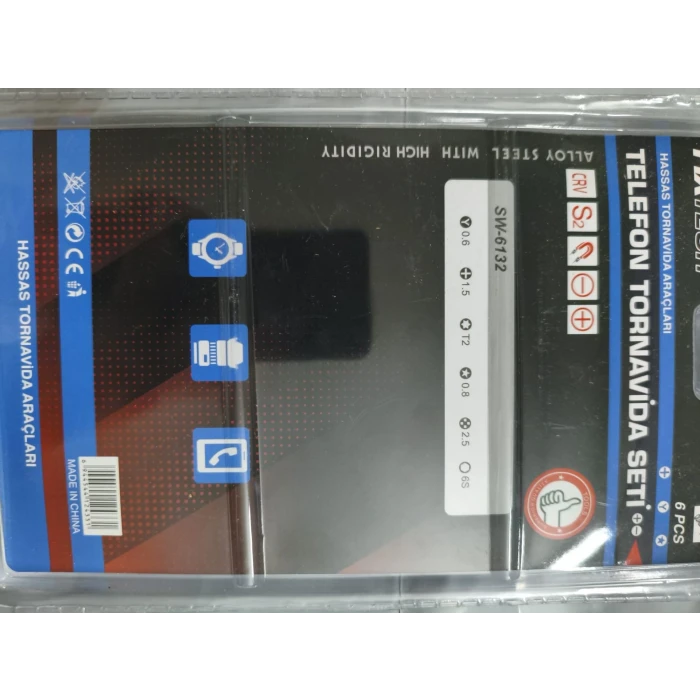 ieg™ 6 Parça Saatçi ve Telefoncu Onarım Tornavida Seti Hassas Tornavida Seti