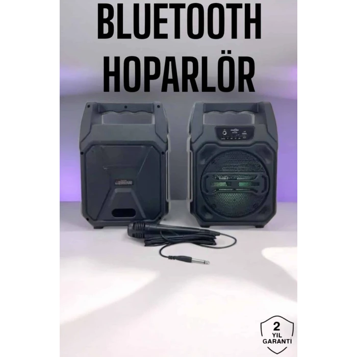 ieg™ 6.5 İnç Kablosuz Hoparlör Bluetooth Bağlantılı Yüksek Ses Kaliteli