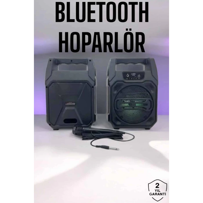 ieg™ 6.5 İnç Kablosuz Hoparlör Bluetooth Bağlantılı Yüksek Ses Kaliteli