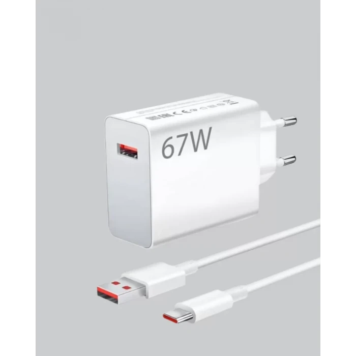 ieg™ 67 Watt Turbo Şarj Cihazı Redmi Note 10 11 12 Uyumlu