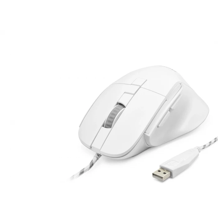 ieg™ 7D Ergonomi̇k Kablolu Ofi̇s Mouse 3600 Dpi - Beyaz ND1209W