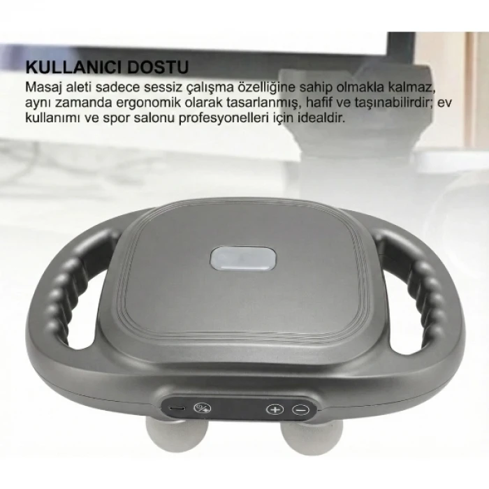 ieg™ 8 Başlıklı Şarjlı Isıtmalı Masaj Aleti