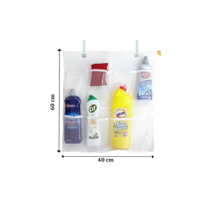 ieg™ 8 Cepli Askılı Mutfak Banyo Düzenleyici Askılı File Organizer