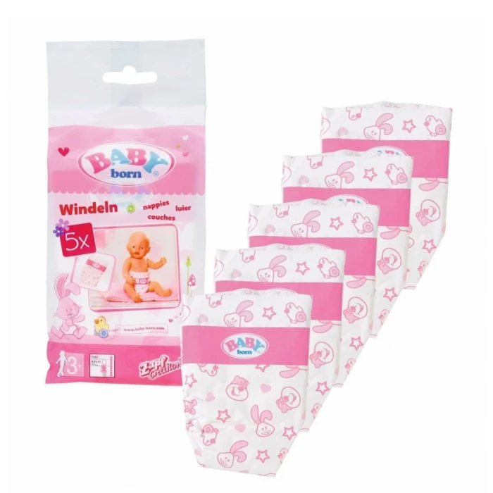 ieg™ 826508 5li Bebek Bezi (Oyuncak bebek için)