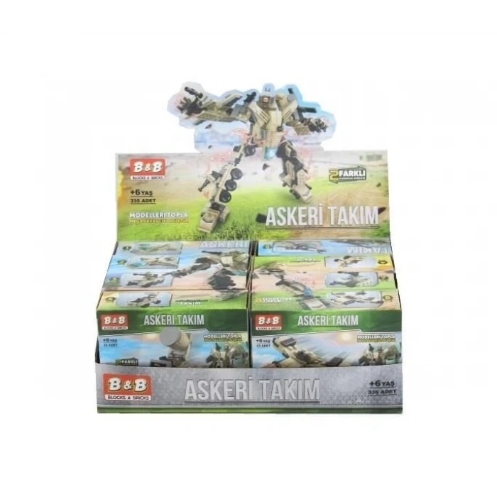 ieg™ 8617-1-2-3-4-5-6-7-8 2 FORMA DÖNÜŞEBİLEN ASKERİ TK