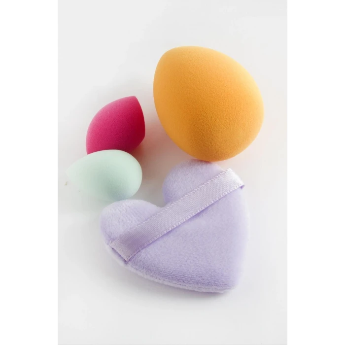 ieg™ 9 Adet Kalp Şişeli Makyaj Süngeri