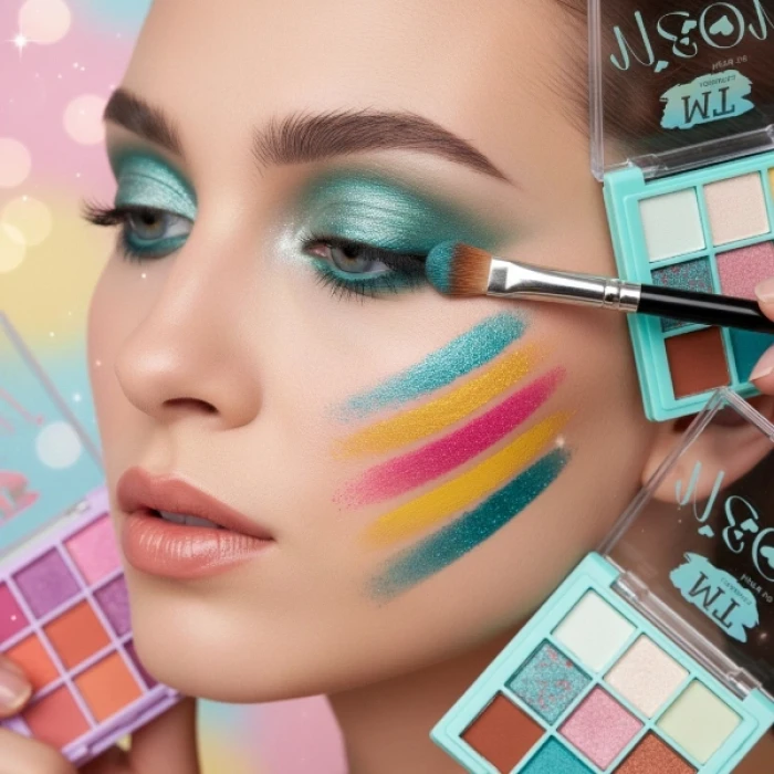 ieg™ 9 Renkli Far Paleti  3lü Set