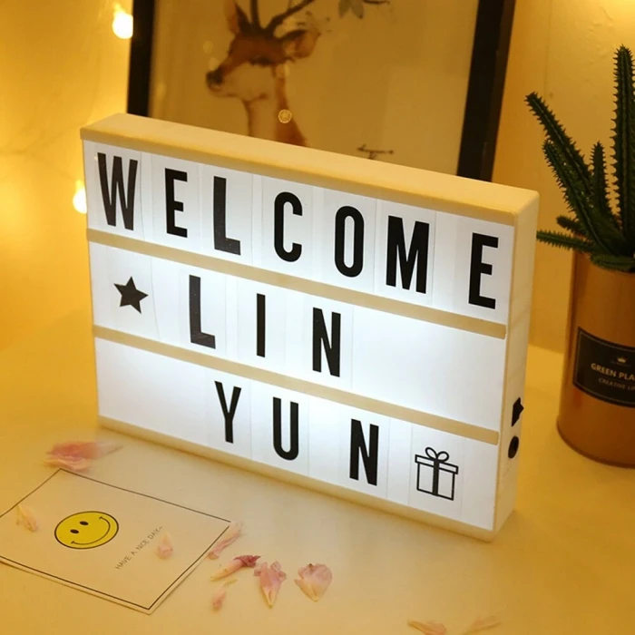 ieg™ A5 Led Işıklı Yazı Panosu Lightbox