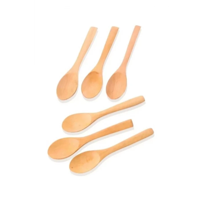 İEG Ağaç Kaşık 6 Lı -BLS-01-6B