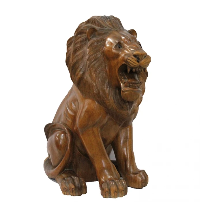 ieg™ Ahşap Aslan Figürü 50 cm