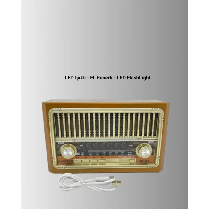 ieg™ Ahşap Görünümlü Masaüstü Bluetooth Cihaz
