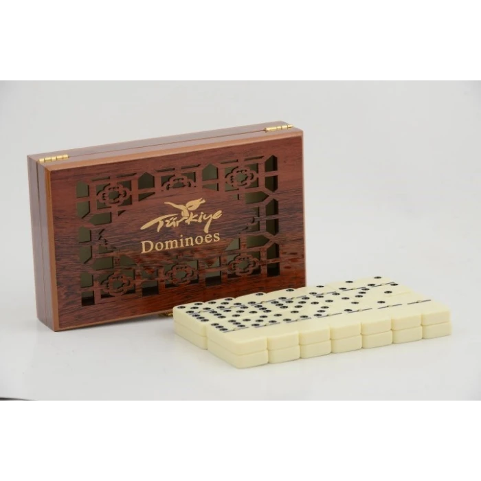 ieg™ Ahşap Kutulu Domino Oyunu