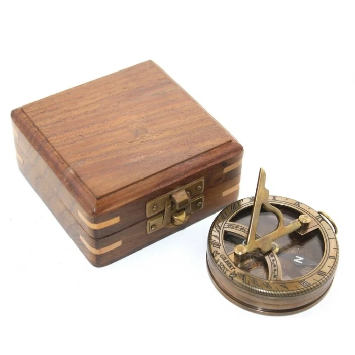 ieg™ Ahşap Kutulu Pusula Model 7