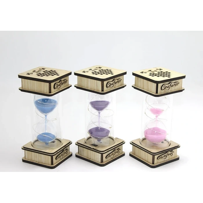 ieg™ Ahşap Ledli Kum Saati Model 2