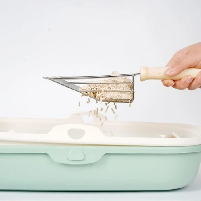 ieg™ Ahşap Saplı Metal Kum Temizleme Küreği