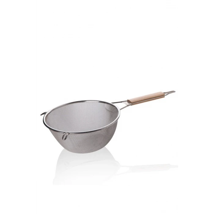 ieg™ Ahşap Saplı Süzgeç 21 Cm -BLSASS22