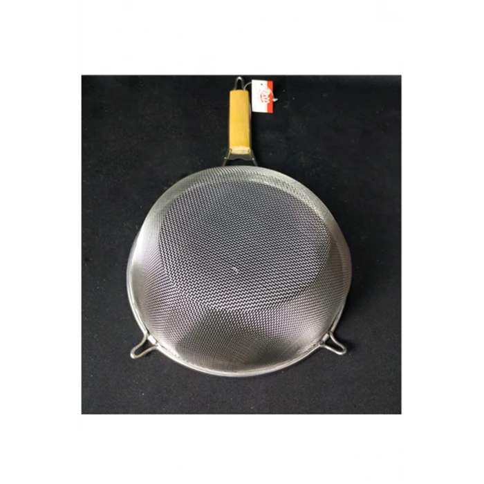 İEG Ahşap Saplı Süzgeç 21 Cm -BLSASS22