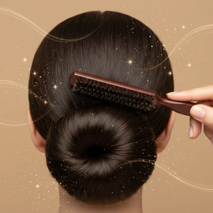 ieg™ Ahşap Saplı Topuz Tarağı