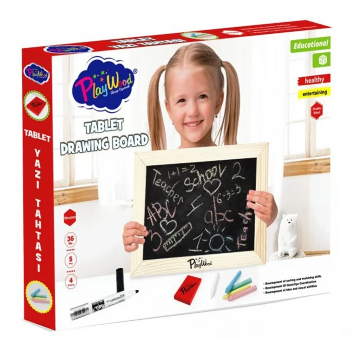 ieg™ Ahşap Tablet Yazı Tahtası
