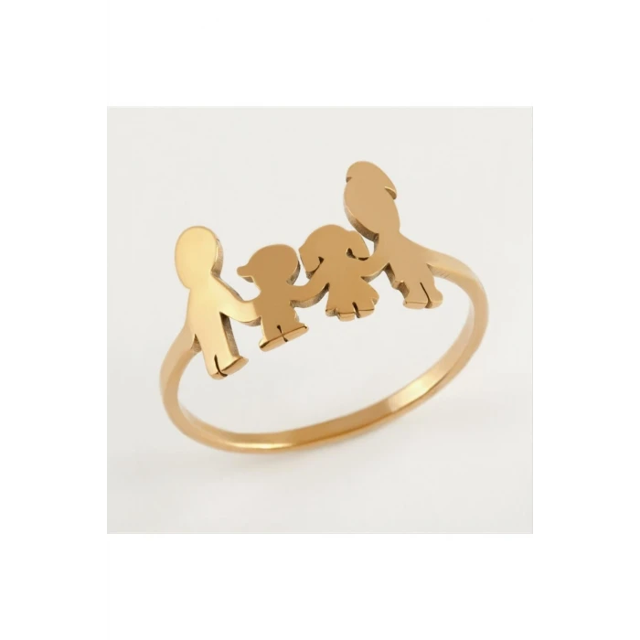 ieg™ Aile Lüks Çelik Yüzük