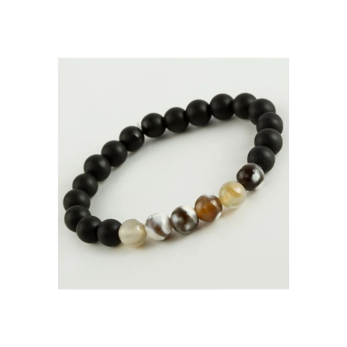 ieg™ Akik & Mat Onix Doğaltaş Bileklik