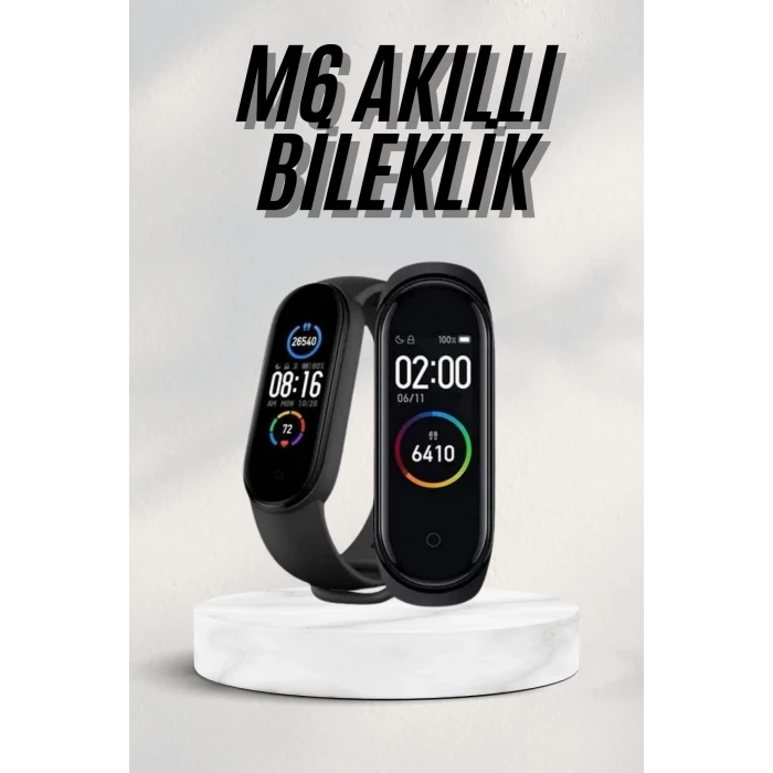 ieg™ Akıllı Bileklik Android ve İOS Uyumlu Bildirim ve Çağrı Görme Spor Takibi