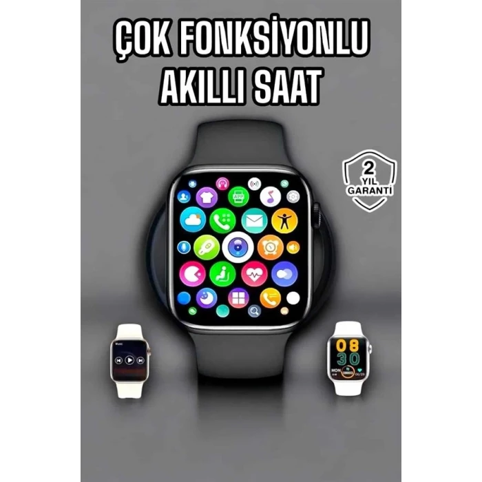 ieg™ Akıllı Saat Amoled Ekran GPS ve Uyku Takibi Bluetooth Bağlantılı