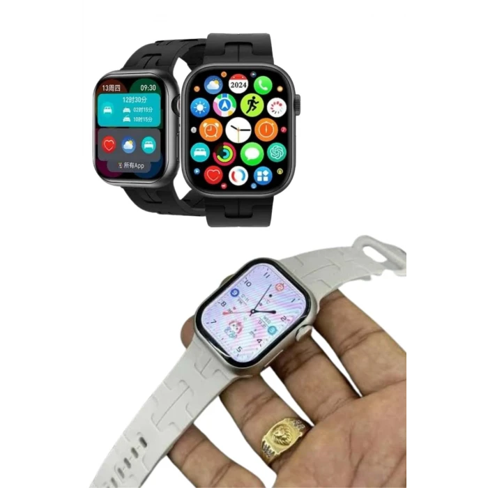 ieg™ Akıllı Saat Android ve İOS Uyumlu Plastik Kordon Yeni Nesil