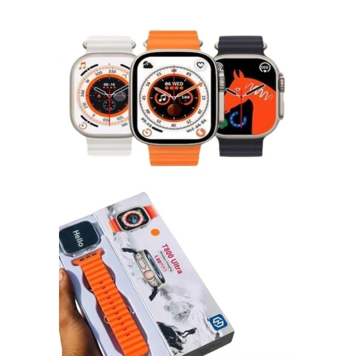 ieg™ Akıllı Saat Kordon Hediyeli Güçlü Batarya Kapasiteli Titreşimli Bildirim Görme Unisex