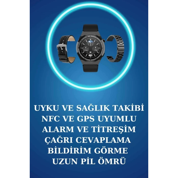 ieg™ Akıllı Saat ve Kulaklık Seti Bildirim Görme Arama Cevaplama ANC Özelliği