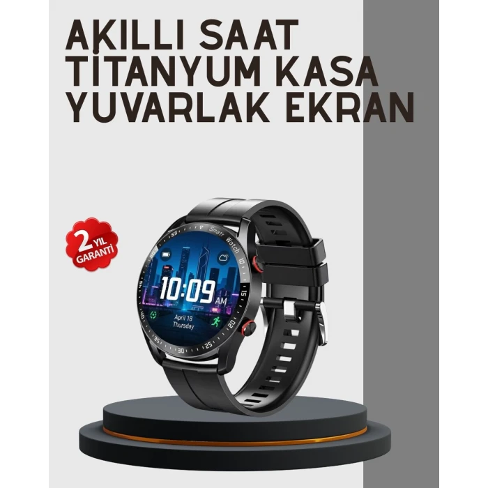 ieg™ Akıllı Saat Yeni Model Sesli Asistan Bildirim Görme Bluetooth Bağlantılı Müzik Dinleme