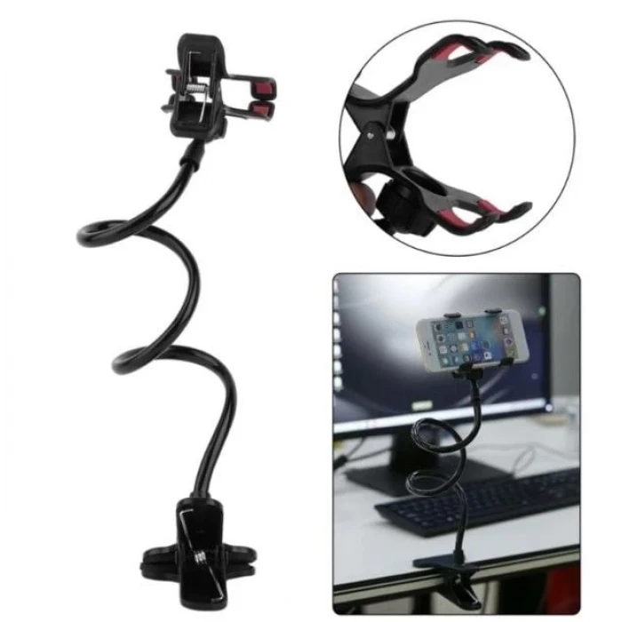 ieg™ Akrobat Telefon Tutucu Oynar Başlıklı (SİYAH)