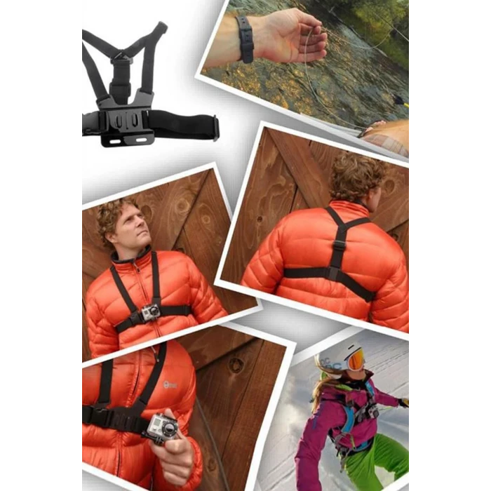 ieg™ Aksiyon Kamerası Göğüse Sabitleme Kemeri