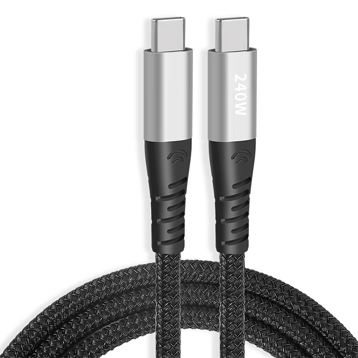 ieg™ Ally 240w Type-c To Type-c Laptop Telefon Hızlı Data Ve Şarj Kablosu