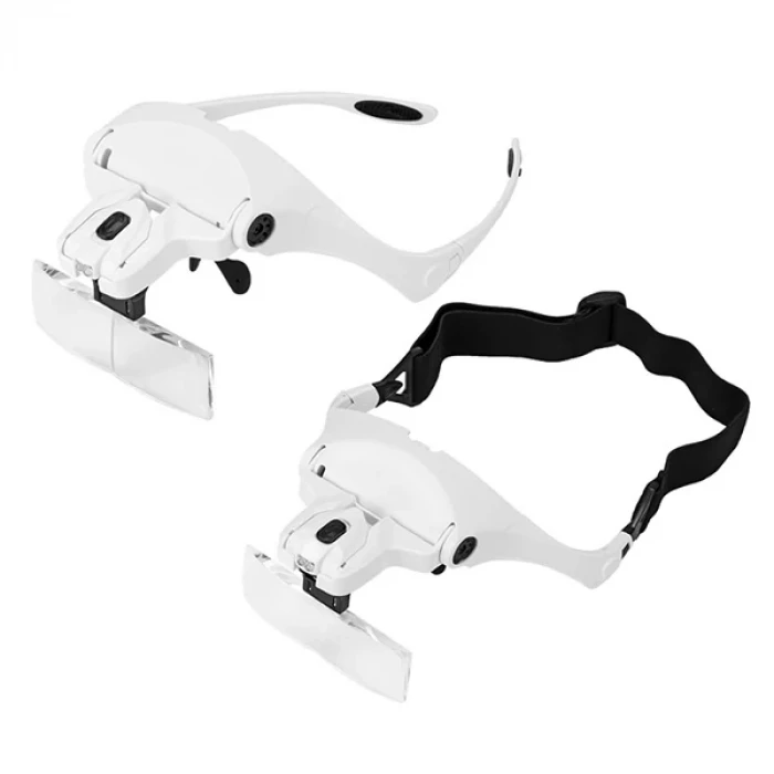 ieg™ Ally 9892b2 Yedek Lensli Led Işıklı Kafa Büyüteçi