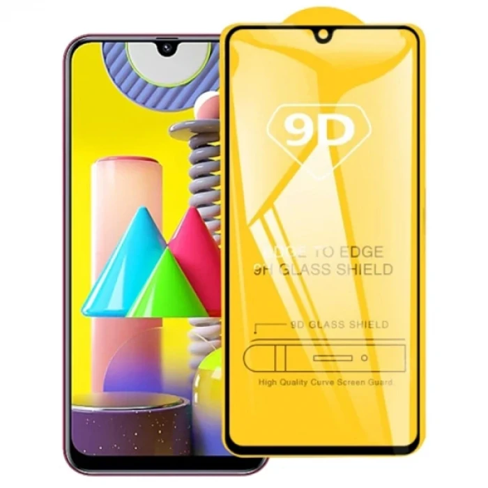 ieg™ Ally Galaxy M31 9d Full Glue Tempered Cam Ekran Koruyucu