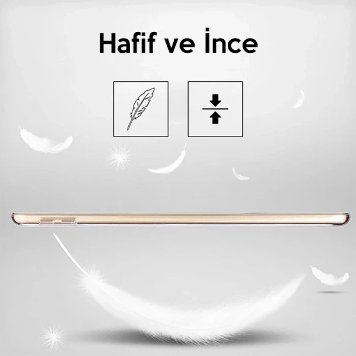 ieg™ Ally İpad 9.7 2018 İpad 9.7 2017 Şeffaf Tpu Soft Silikon Kılıf